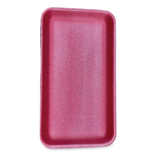 Gen Meat Trays, #1525, 14.5 x 8 x 0.75, Pink, 250PK 1525PINK